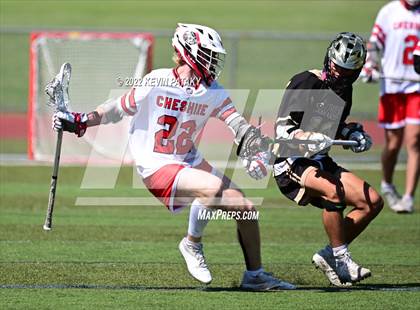 Thumbnail 3 in Joel Barlow @ Cheshire (CIAC Class M Quarterfinal) photogallery.