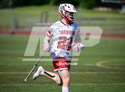 Thumbnail 1 in Joel Barlow @ Cheshire (CIAC Class M Quarterfinal) photogallery.