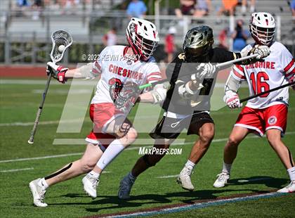 Thumbnail 2 in Joel Barlow @ Cheshire (CIAC Class M Quarterfinal) photogallery.
