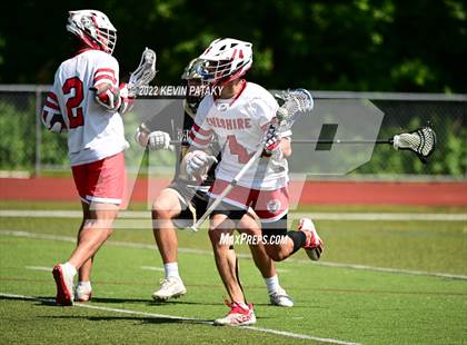 Thumbnail 2 in Joel Barlow @ Cheshire (CIAC Class M Quarterfinal) photogallery.