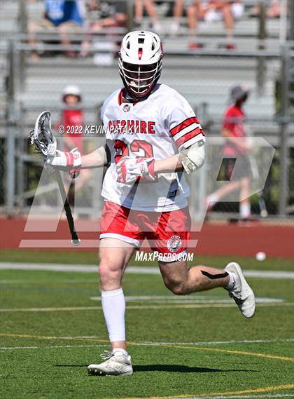 Thumbnail 1 in Joel Barlow @ Cheshire (CIAC Class M Quarterfinal) photogallery.