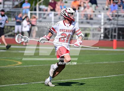 Thumbnail 2 in Joel Barlow @ Cheshire (CIAC Class M Quarterfinal) photogallery.