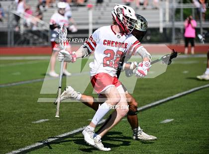 Thumbnail 2 in Joel Barlow @ Cheshire (CIAC Class M Quarterfinal) photogallery.