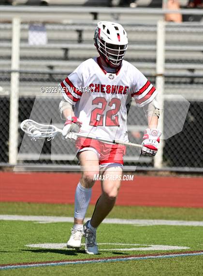 Thumbnail 2 in Joel Barlow @ Cheshire (CIAC Class M Quarterfinal) photogallery.