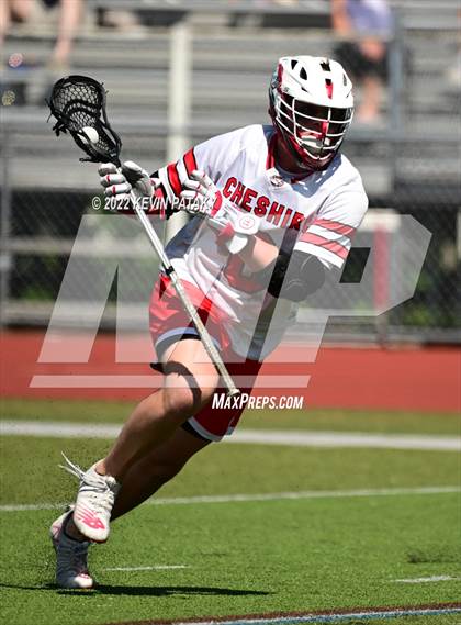 Thumbnail 2 in Joel Barlow @ Cheshire (CIAC Class M Quarterfinal) photogallery.