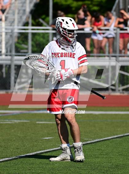 Thumbnail 2 in Joel Barlow @ Cheshire (CIAC Class M Quarterfinal) photogallery.