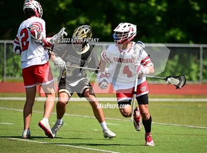 Thumbnail 1 in Joel Barlow @ Cheshire (CIAC Class M Quarterfinal) photogallery.