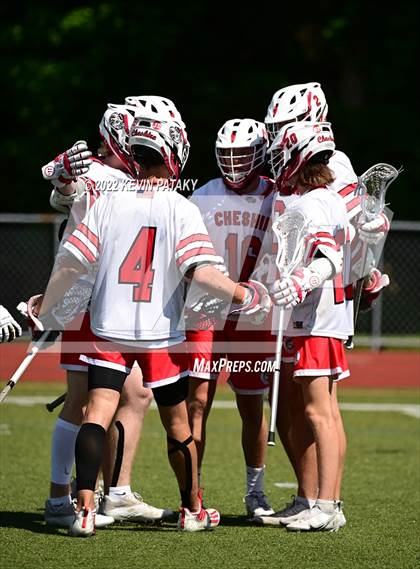 Thumbnail 2 in Joel Barlow @ Cheshire (CIAC Class M Quarterfinal) photogallery.