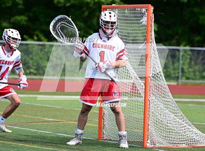 Thumbnail 2 in Joel Barlow @ Cheshire (CIAC Class M Quarterfinal) photogallery.