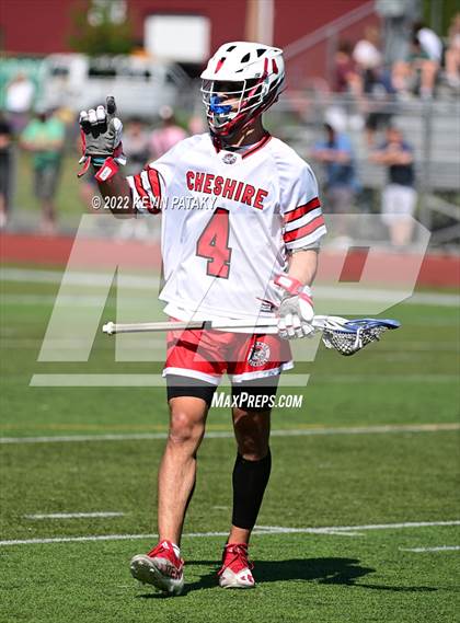 Thumbnail 1 in Joel Barlow @ Cheshire (CIAC Class M Quarterfinal) photogallery.
