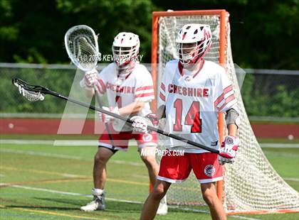 Thumbnail 1 in Joel Barlow @ Cheshire (CIAC Class M Quarterfinal) photogallery.