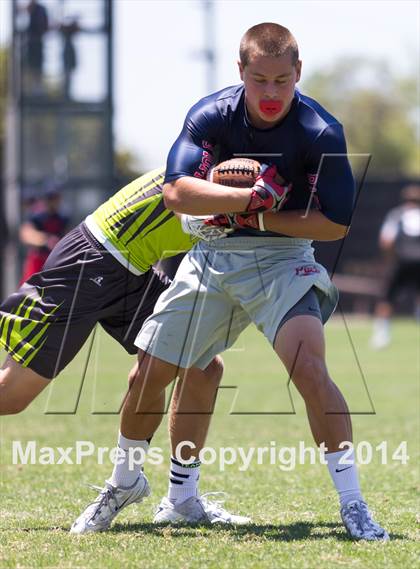 Thumbnail 3 in San Marcos vs. Great Oak (SDSU Passing Tournament) photogallery.