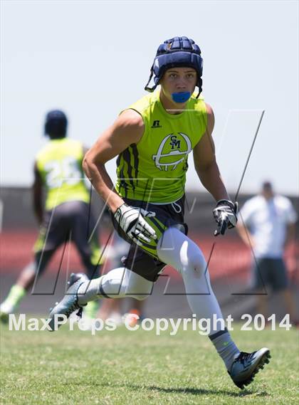 Thumbnail 2 in San Marcos vs. Great Oak (SDSU Passing Tournament) photogallery.