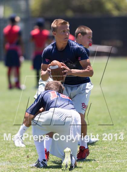 Thumbnail 3 in San Marcos vs. Great Oak (SDSU Passing Tournament) photogallery.