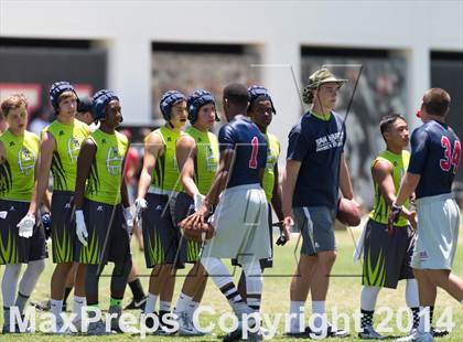 Thumbnail 1 in San Marcos vs. Great Oak (SDSU Passing Tournament) photogallery.