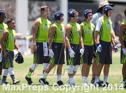 Thumbnail 3 in San Marcos vs. Great Oak (SDSU Passing Tournament) photogallery.