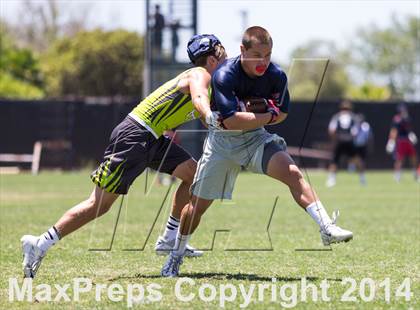 Thumbnail 2 in San Marcos vs. Great Oak (SDSU Passing Tournament) photogallery.