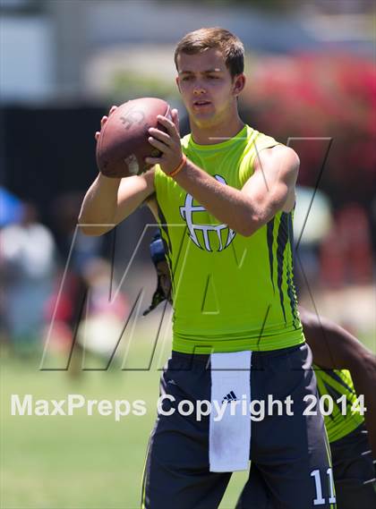 Thumbnail 1 in San Marcos vs. Great Oak (SDSU Passing Tournament) photogallery.