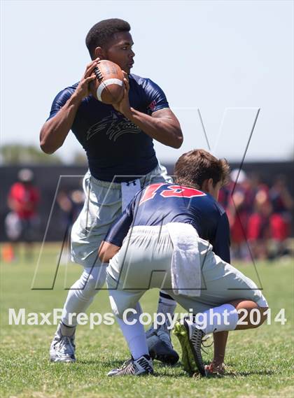 Thumbnail 2 in San Marcos vs. Great Oak (SDSU Passing Tournament) photogallery.