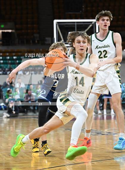 Thumbnail 1 in Mountain Vista vs. Valor Christian (CHSAA 6A Great 8) photogallery.