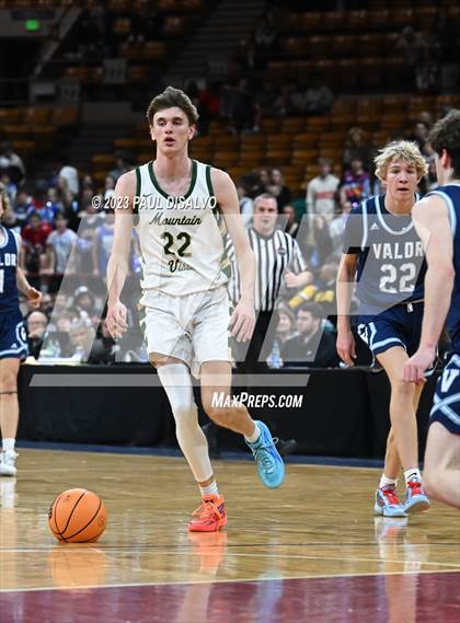 Thumbnail 1 in Mountain Vista vs. Valor Christian (CHSAA 6A Great 8) photogallery.