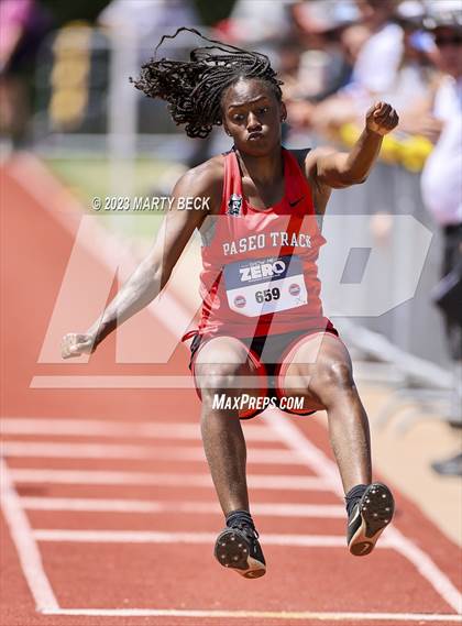 Thumbnail 1 in Class 3 Triple Jump (MSHSAA State Championship) photogallery.