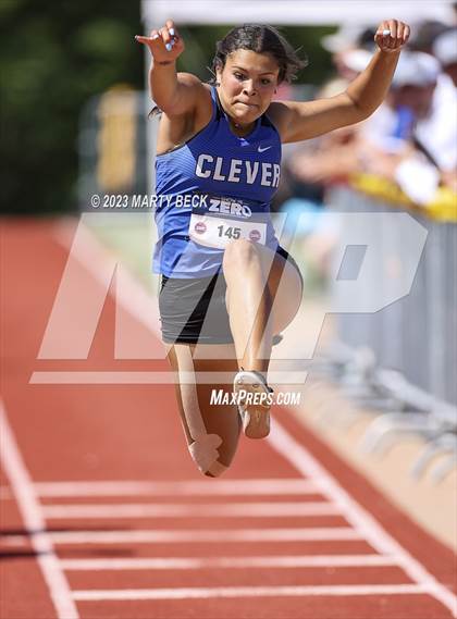 Thumbnail 2 in Class 3 Triple Jump (MSHSAA State Championship) photogallery.