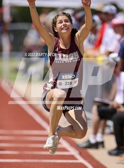 Thumbnail 2 in Class 3 Triple Jump (MSHSAA State Championship) photogallery.