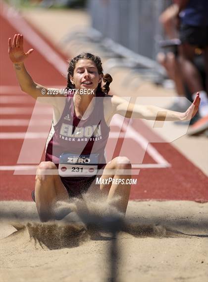 Thumbnail 3 in Class 3 Triple Jump (MSHSAA State Championship) photogallery.