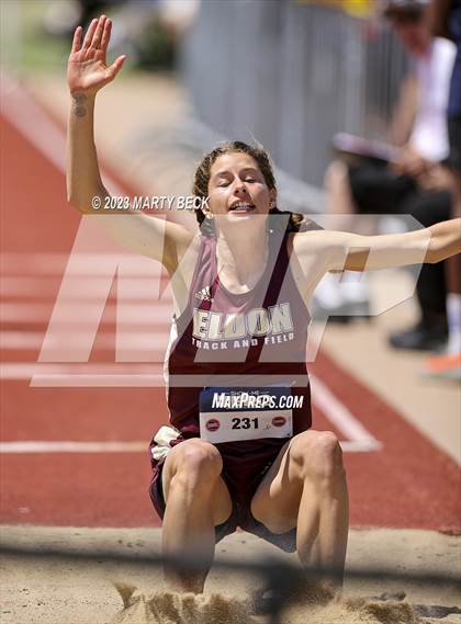Thumbnail 3 in Class 3 Triple Jump (MSHSAA State Championship) photogallery.