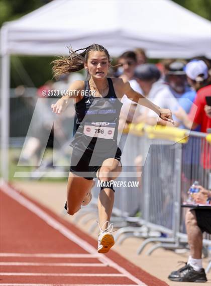 Thumbnail 3 in Class 3 Triple Jump (MSHSAA State Championship) photogallery.