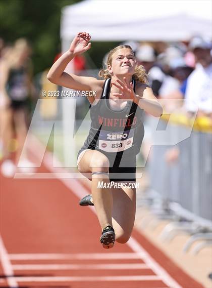Thumbnail 1 in Class 3 Triple Jump (MSHSAA State Championship) photogallery.