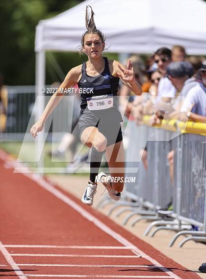 Thumbnail 1 in Class 3 Triple Jump (MSHSAA State Championship) photogallery.