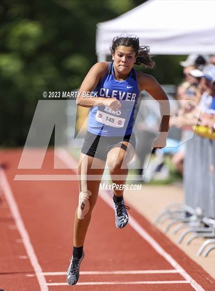 Thumbnail 1 in Class 3 Triple Jump (MSHSAA State Championship) photogallery.