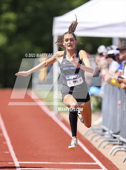 Thumbnail 2 in Class 3 Triple Jump (MSHSAA State Championship) photogallery.
