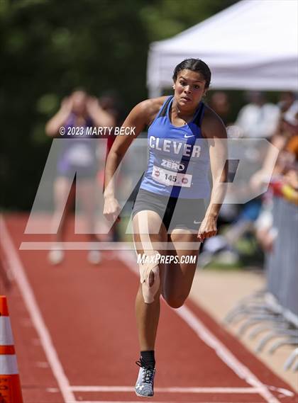 Thumbnail 3 in Class 3 Triple Jump (MSHSAA State Championship) photogallery.