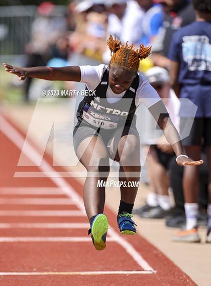 Thumbnail 3 in Class 3 Triple Jump (MSHSAA State Championship) photogallery.