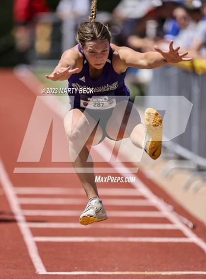 Thumbnail 3 in Class 3 Triple Jump (MSHSAA State Championship) photogallery.