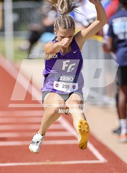 Thumbnail 1 in Class 3 Triple Jump (MSHSAA State Championship) photogallery.