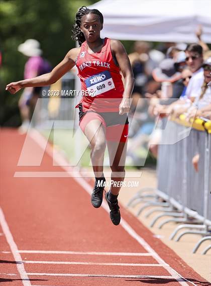 Thumbnail 3 in Class 3 Triple Jump (MSHSAA State Championship) photogallery.