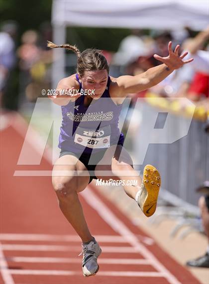 Thumbnail 1 in Class 3 Triple Jump (MSHSAA State Championship) photogallery.
