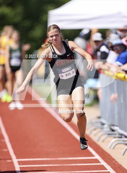 Thumbnail 1 in Class 3 Triple Jump (MSHSAA State Championship) photogallery.