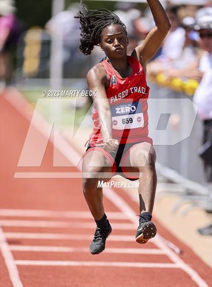 Thumbnail 3 in Class 3 Triple Jump (MSHSAA State Championship) photogallery.