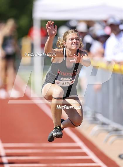 Thumbnail 2 in Class 3 Triple Jump (MSHSAA State Championship) photogallery.