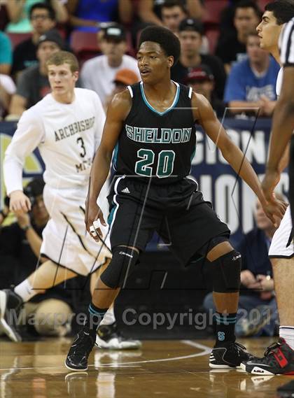 Thumbnail 2 in Archbishop Mitty vs. Sheldon (CIF NorCal Regional Open Division Final) photogallery.
