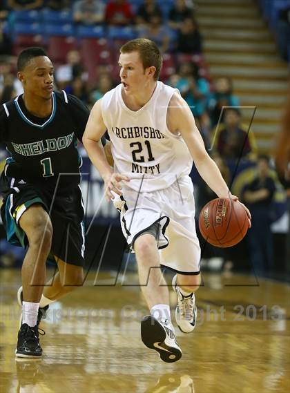 Thumbnail 1 in Archbishop Mitty vs. Sheldon (CIF NorCal Regional Open Division Final) photogallery.