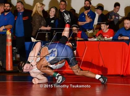 Thumbnail 3 in NIAA Northern Nevada D1 Regional Wrestling Championships (Day 1) photogallery.