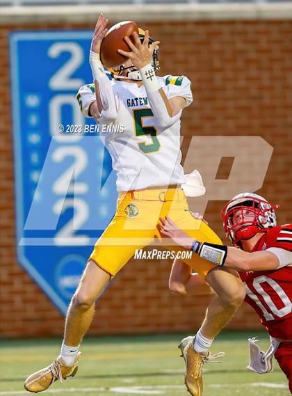 Thumbnail 1 in Gatewood vs. Edmund Burke Academy (GIAA 2A Championship) photogallery.