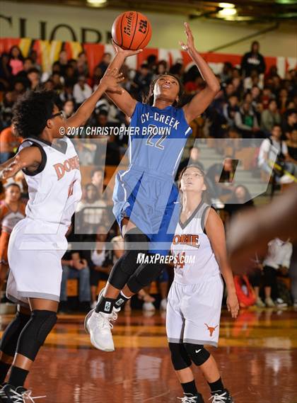 Thumbnail 2 in Dobie vs Cypress Creek (McDonald's Texas Invitational) photogallery.