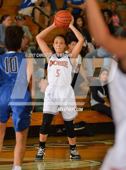 Thumbnail 2 in Dobie vs Cypress Creek (McDonald's Texas Invitational) photogallery.